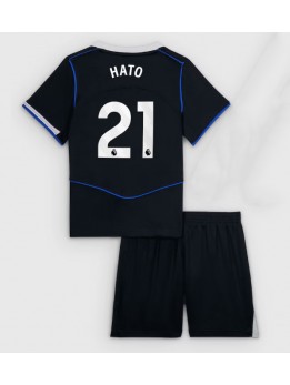 Billige Chelsea Jorrel Hato #21 Tredjedraktsett Barn 2025-26 Kortermet (+ Korte bukser)